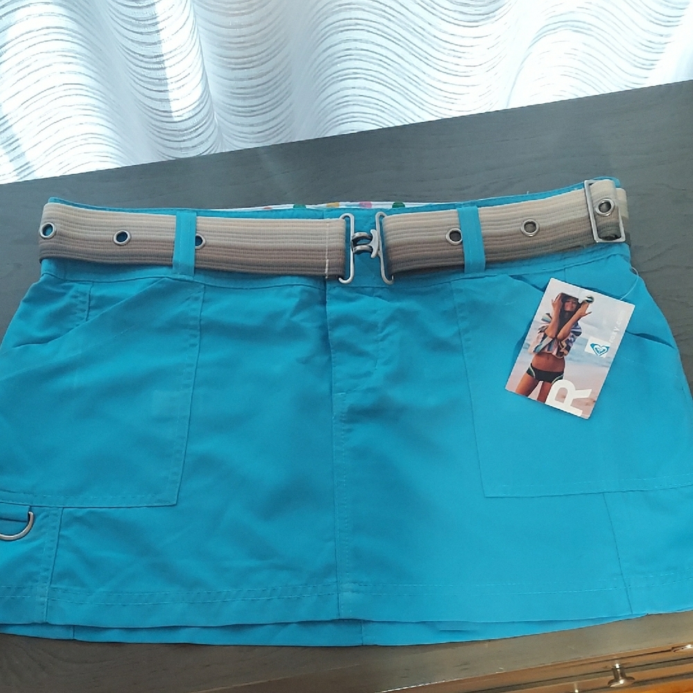 Roxy Blue Mini Swim Coverup. Size 9